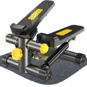 Mini Aerobic Treadmills with Pull Rope and Mat - Quiet Pedal Machine for Home Fitness, Running Steppers