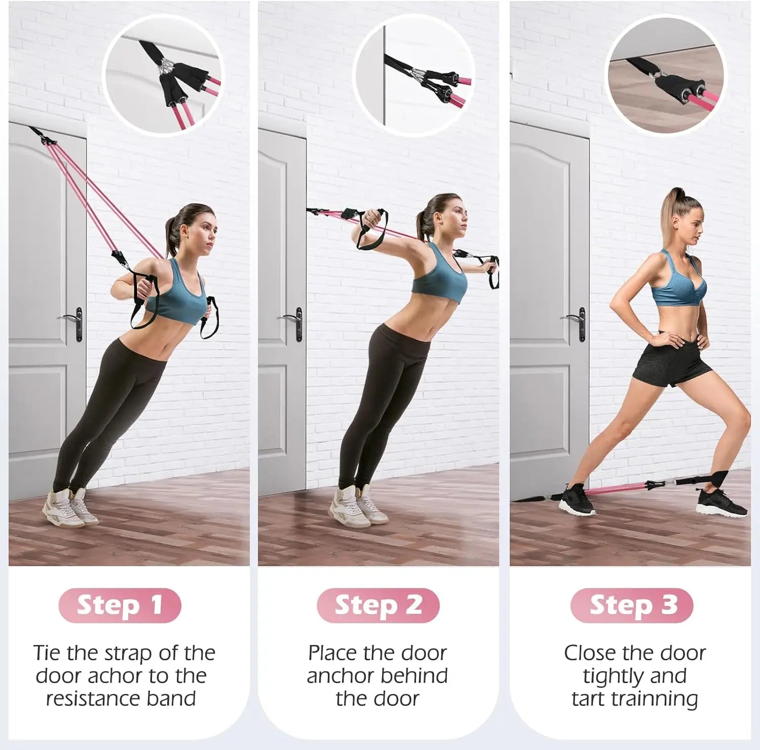 Portable Pilates Bar Set with Resistance Bands for Home Fitness - Total Body Workouts, Chest Expansion, Back Training, and Body Stretch - Image 9