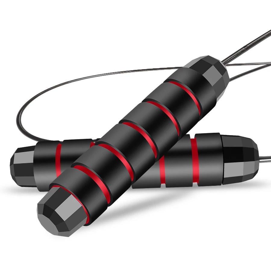 Rapid Speed Jump Rope Steel Wire Skipping Rope Exercise Adjustable Jumping Rope Fitness Workout Training Home Sport Equipment - Image 3