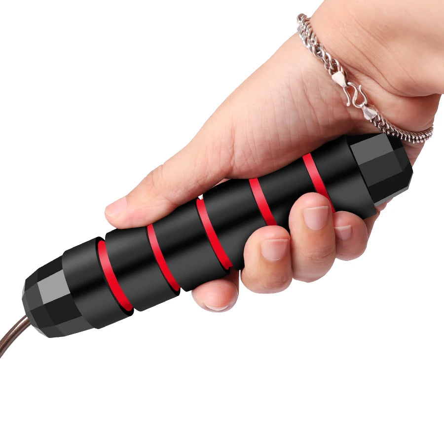 Rapid Speed Jump Rope Steel Wire Skipping Rope Exercise Adjustable Jumping Rope Fitness Workout Training Home Sport Equipment - Image 5